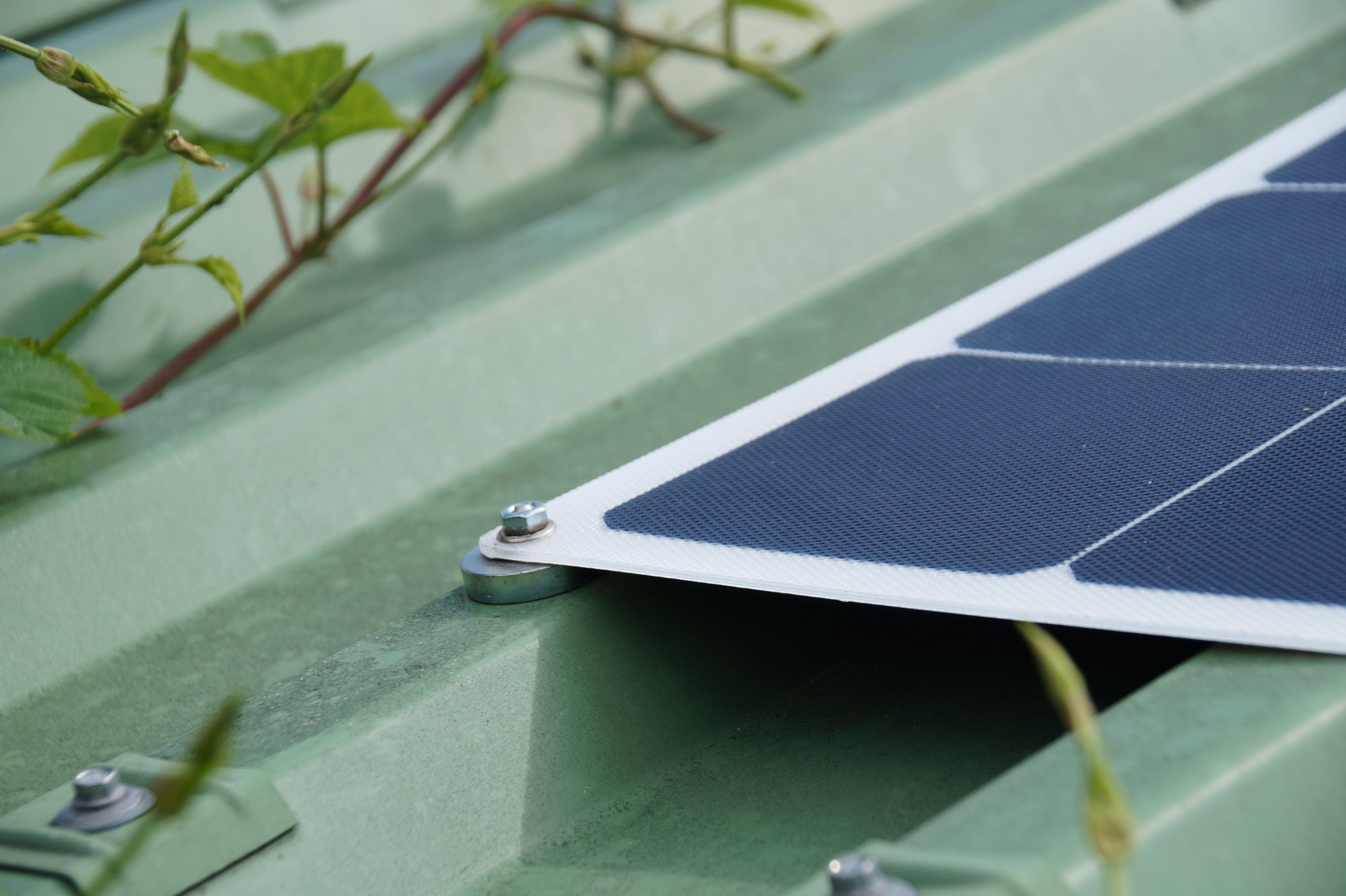 Solarpanel montieren