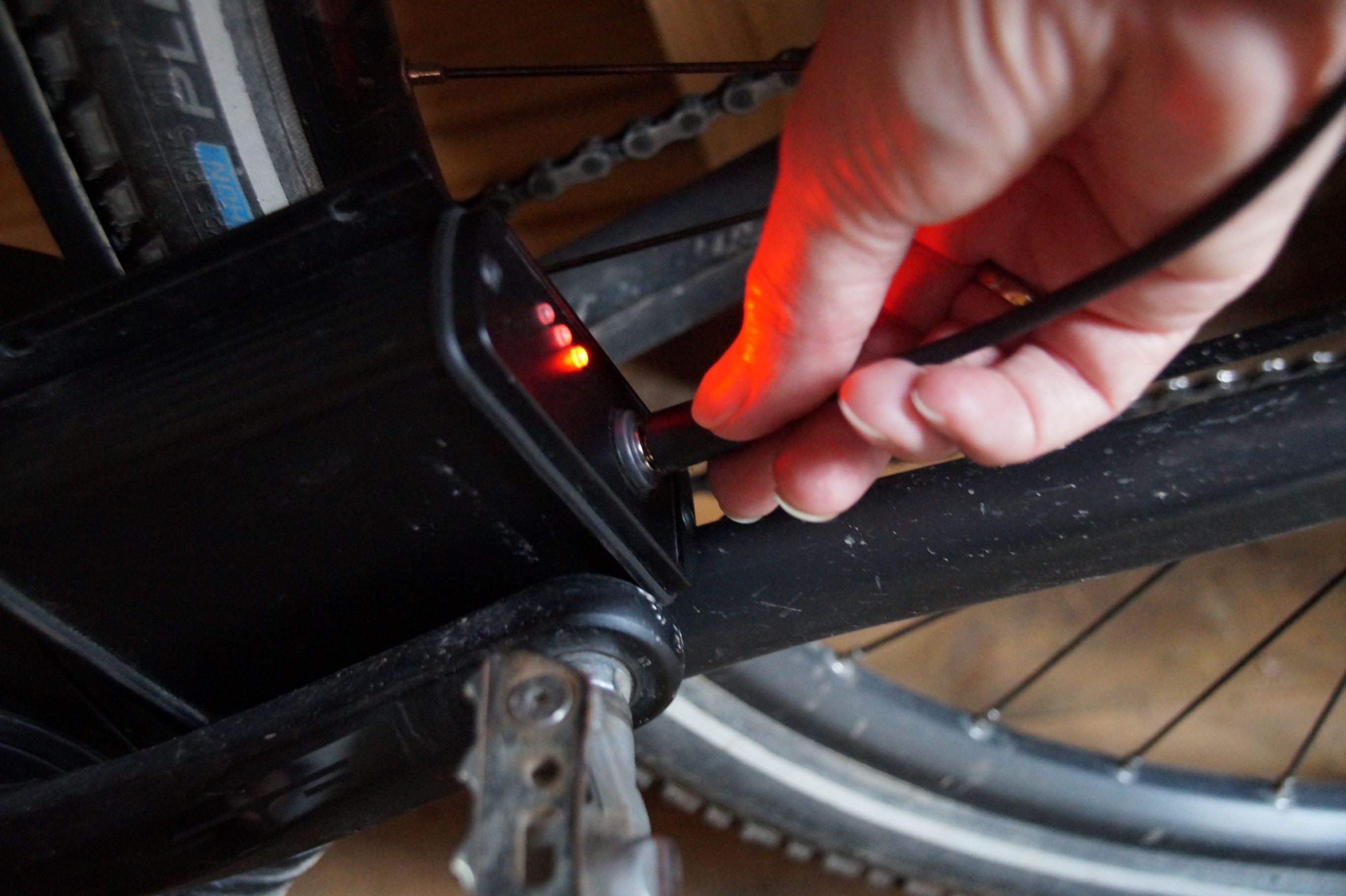 Solarpanel einstecken