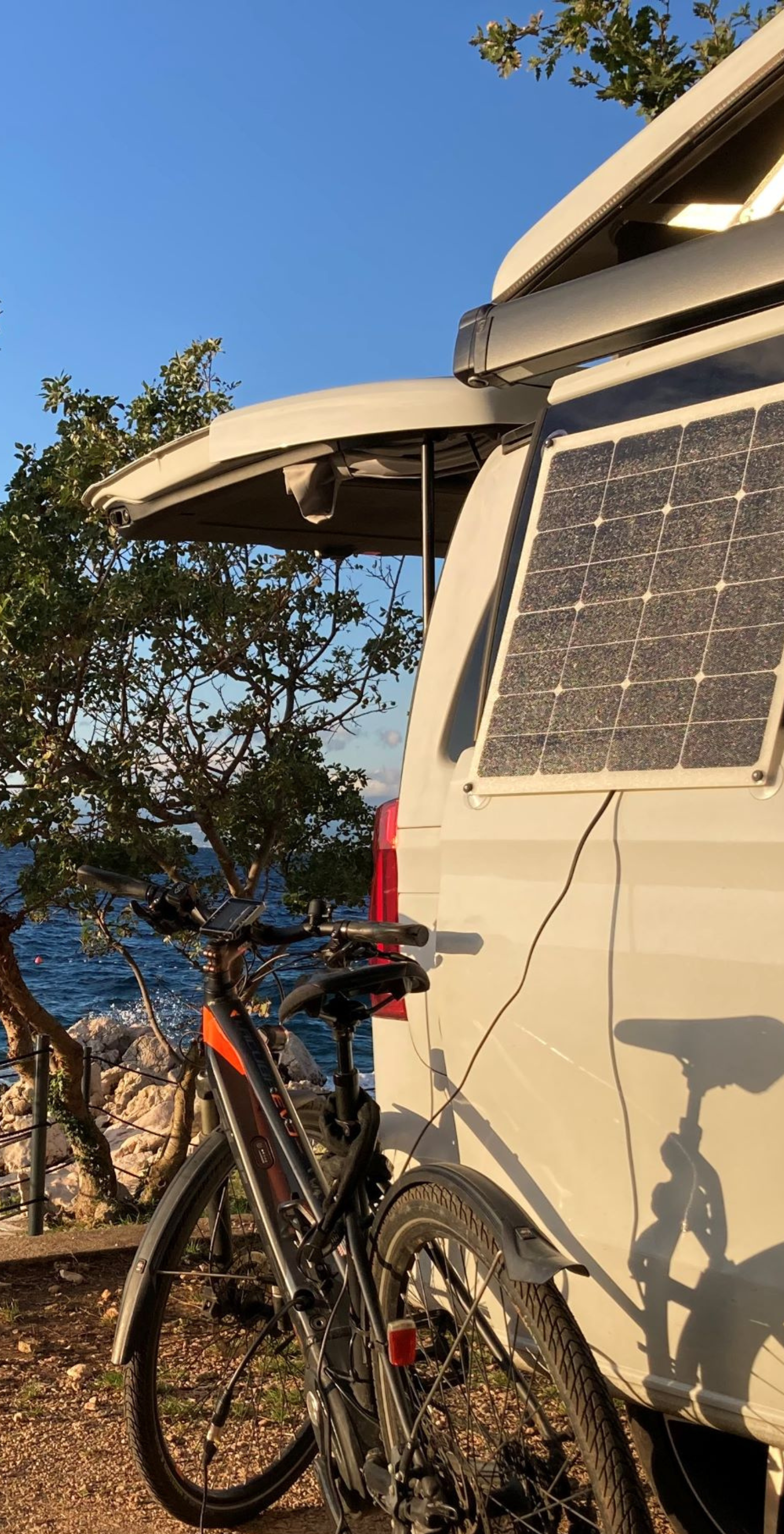 E-Bike Solar laden