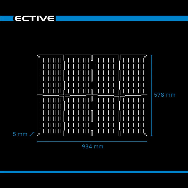 Faltbares Solarmodul 72W SunGrid