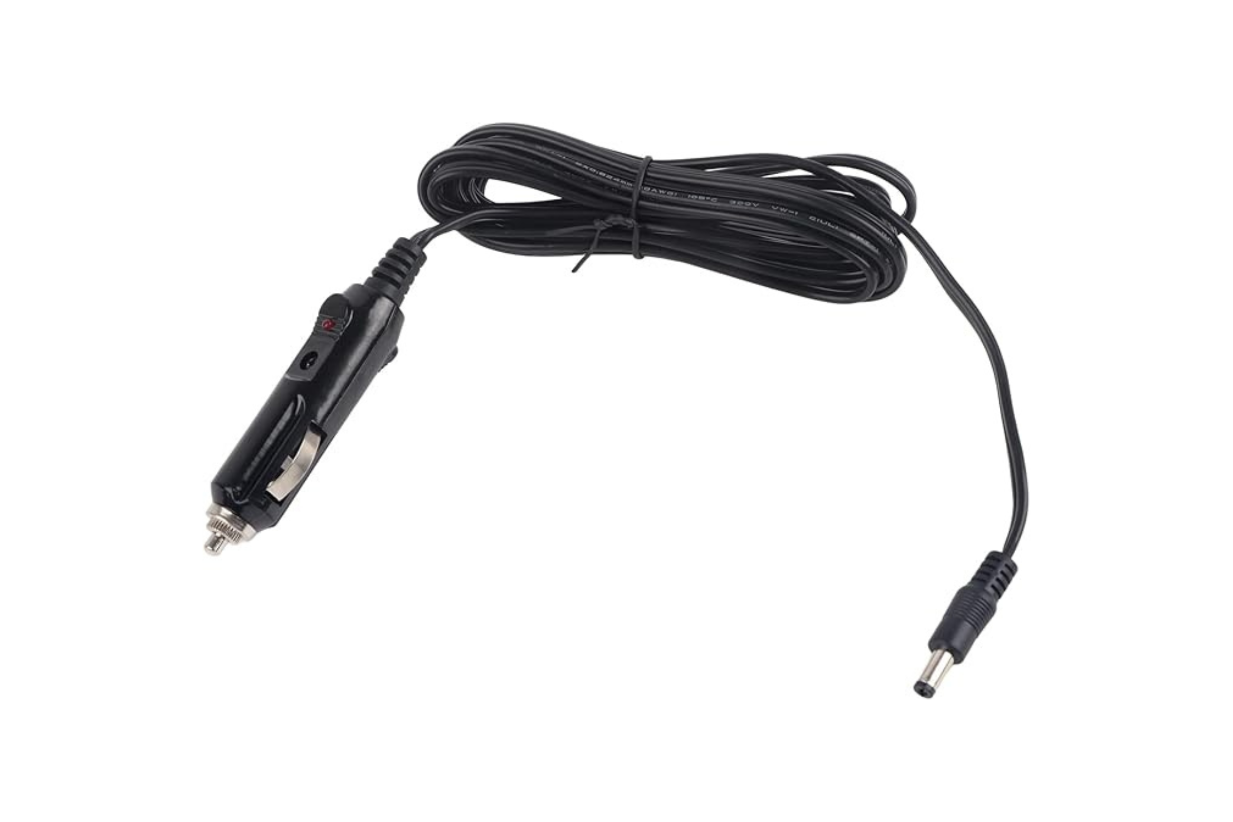 SunLight car adapter cable for charging via cigarette lighter