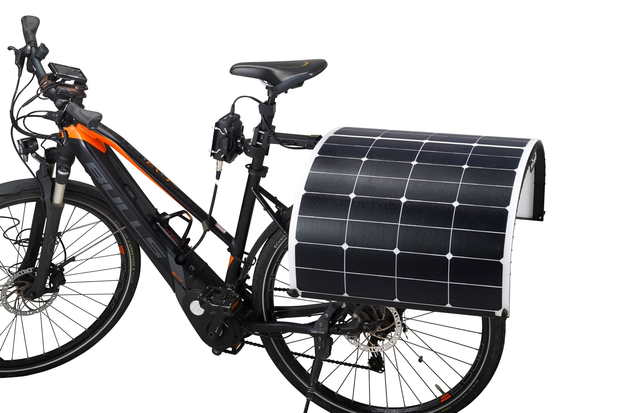fahrradanhänger mit solarpanel SolarRide 120 W – Solarride