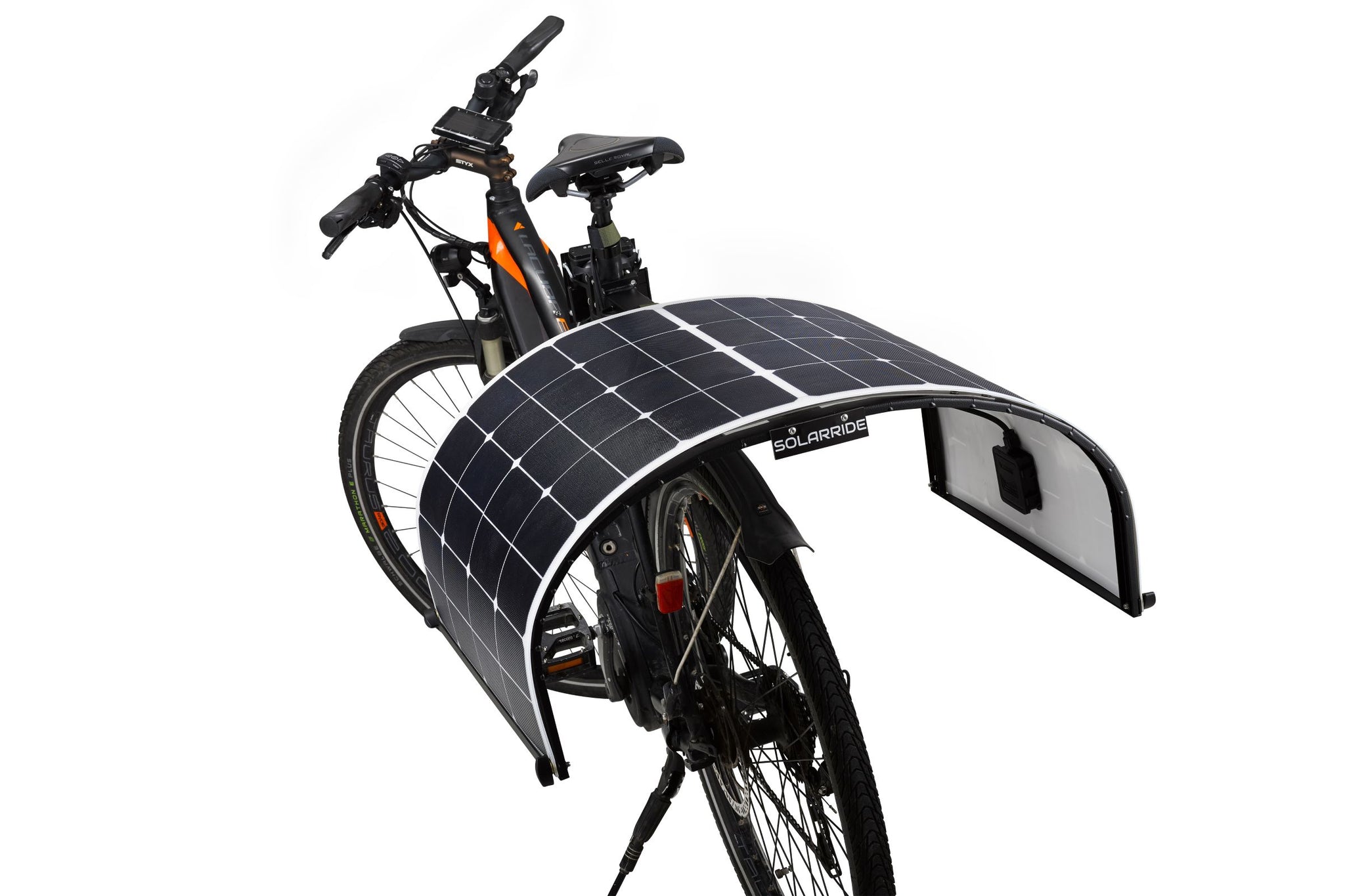 fahrrad akku mit solarpanel laden SolarRide 120 W – Solarride